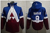 Avalanche 8 Cale Makar Burgundy Stadium Series All Stitched Pullover Hoodie,baseball caps,new era cap wholesale,wholesale hats
